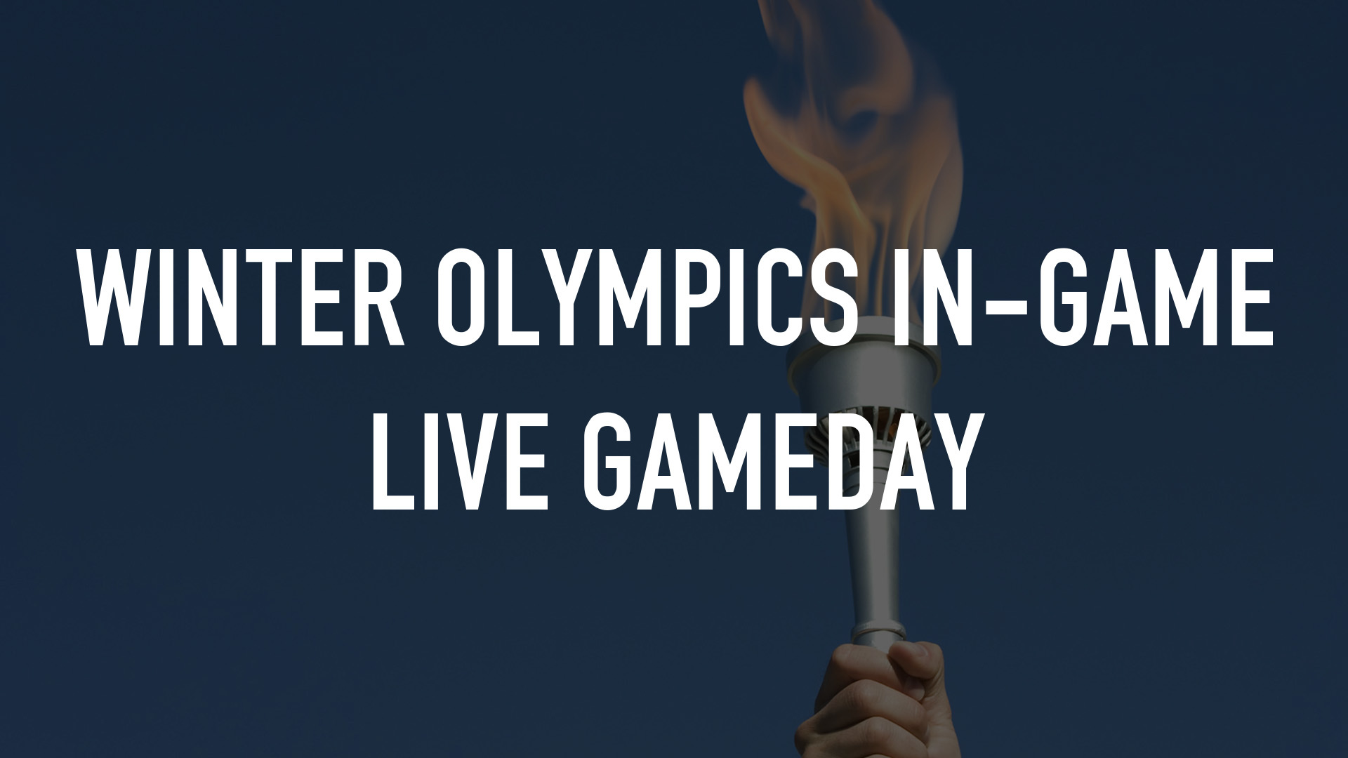 Winter Olympics In-Game Live Gameday